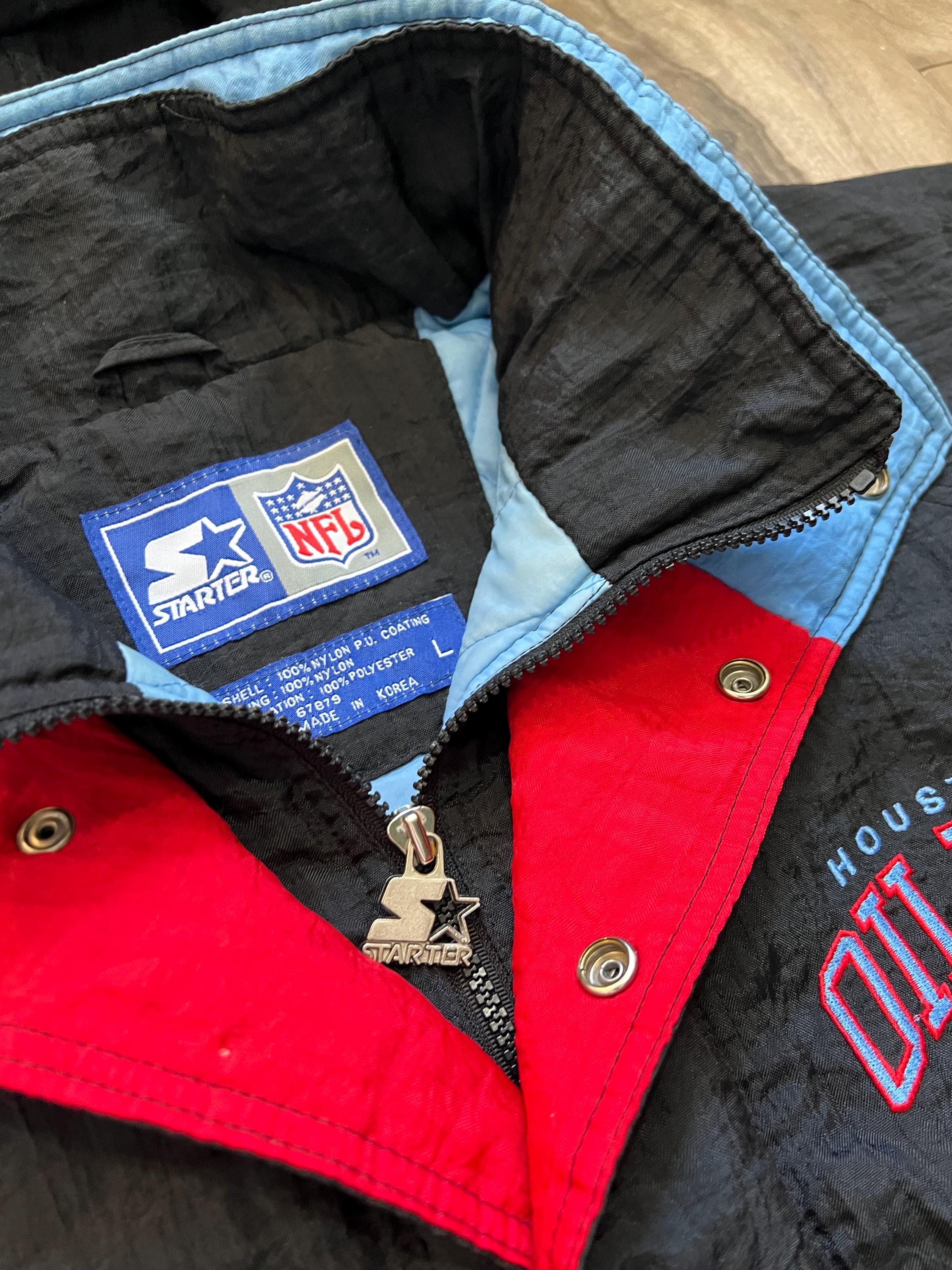 RARE Vintage Starter Houston / Tennessee Oilers Pullover