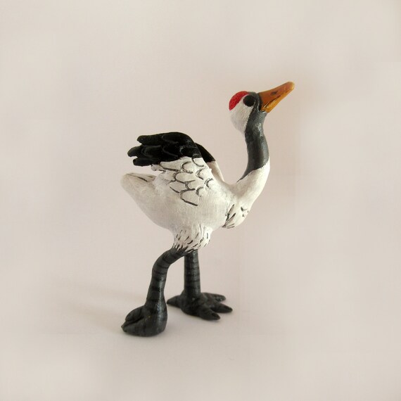 crane bird toy