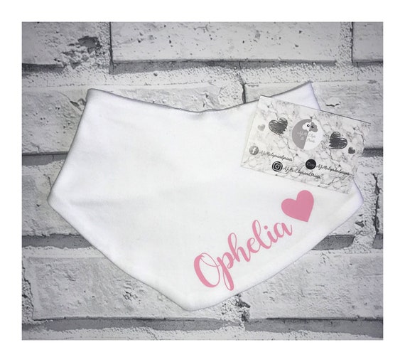 personalised bibs