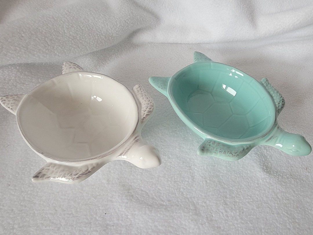 Ceramic Turtle Bowl Dip Dish YOU CHOOSE NEW Etsy