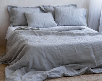 Linen Bedding, King Duvet Cover, Double Bedding Set, Queen Size Bedding, Linen Pillowcases, Pillow Cases Linen, Home Linens, Wedding Gift