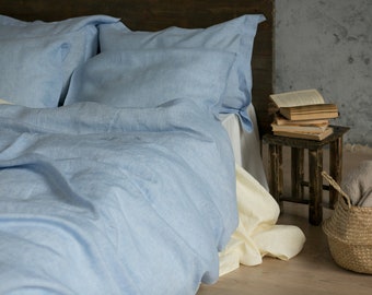 Linen Bedding - Linen Double Duvet Cover - Duvet Cover Set - Linen Bedspread - Linen Pillowcases - King Size Bedding - Linen Quilt Cover
