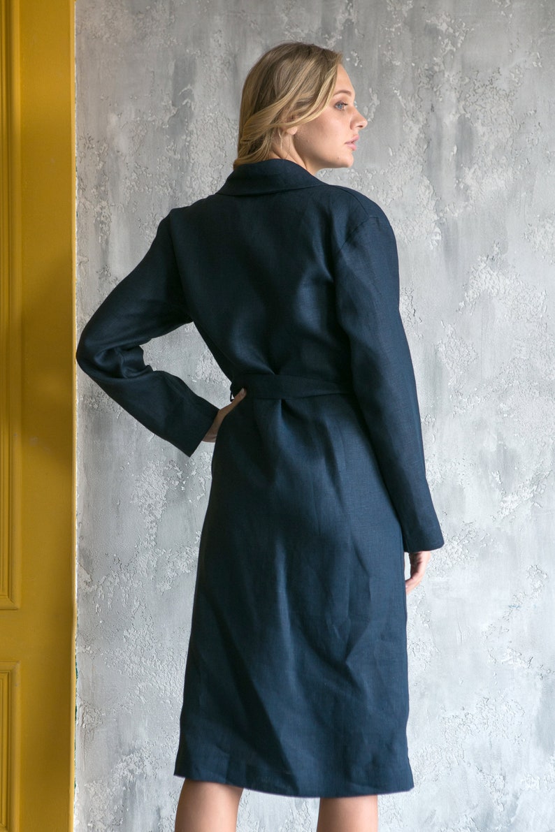 linen gown by timo