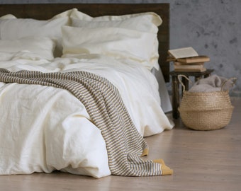 Linen Bedding Set - Double Duvet Set - Double Bedding - King Linen Duvet Cover - King Bedding - Queen Size Duvet Cover - Linen Pillowcases