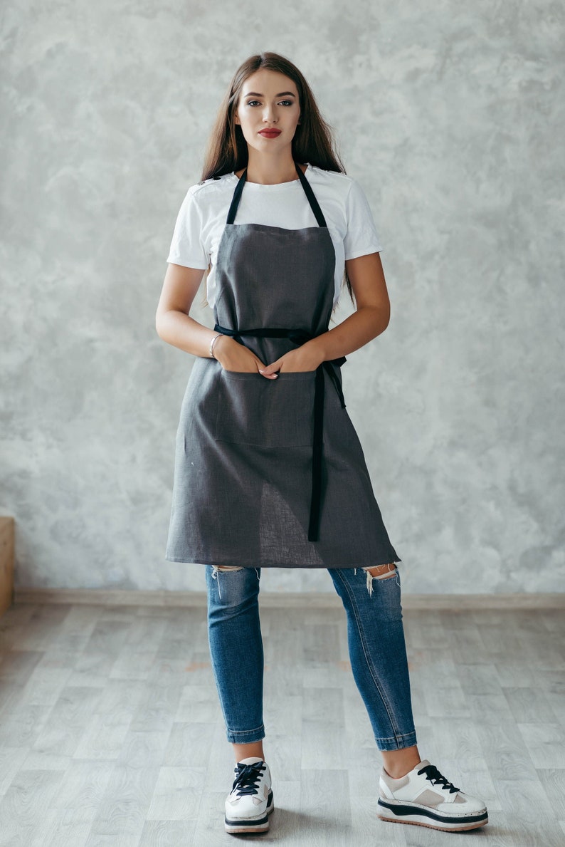 Handmade Linen Apron