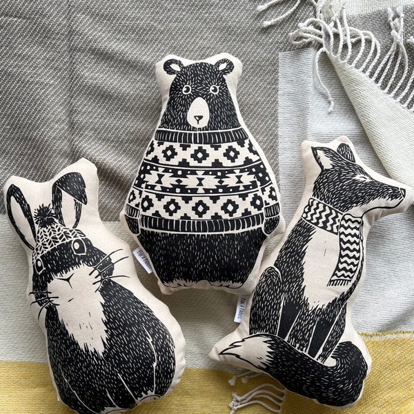 Animal Shaped Pillow Etsy