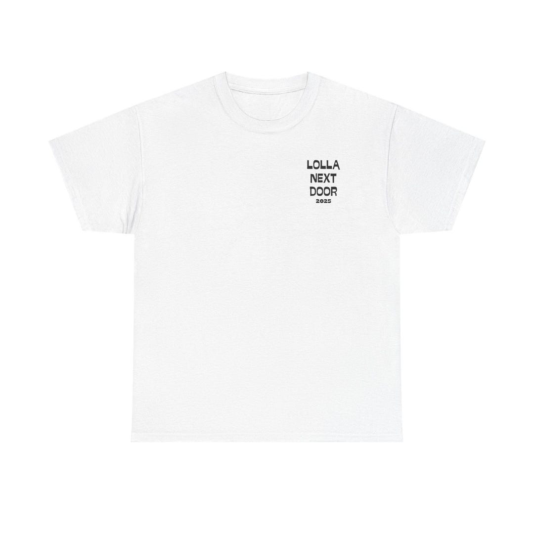 Lollapalooza 2025 Tシャツ　X Lサイズ Lollapalooza 2025: Retro Music Festival Graphic, Psychedelic