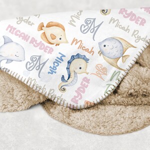 Personalized Name Blankets For Kids, Custom Baby Blanket...