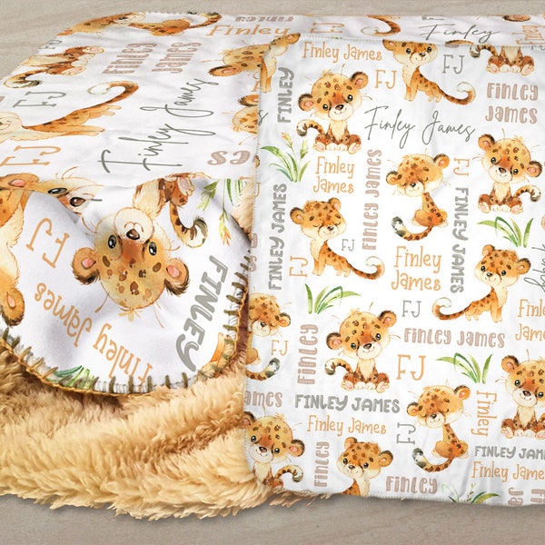 Cheetah Baby Shower Etsy