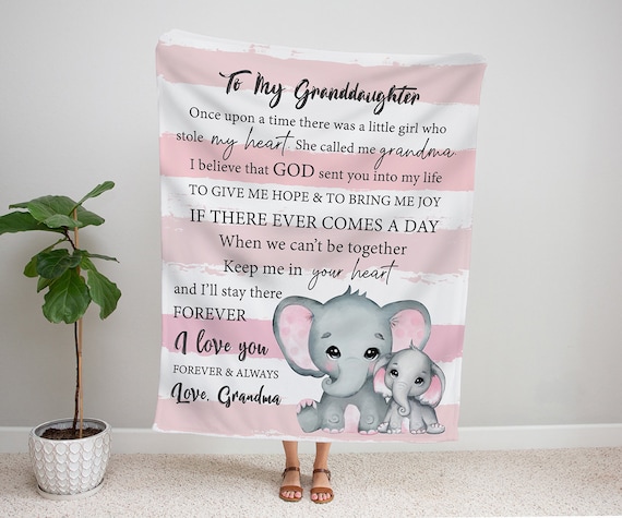 Blankets for granddaughters hotsell