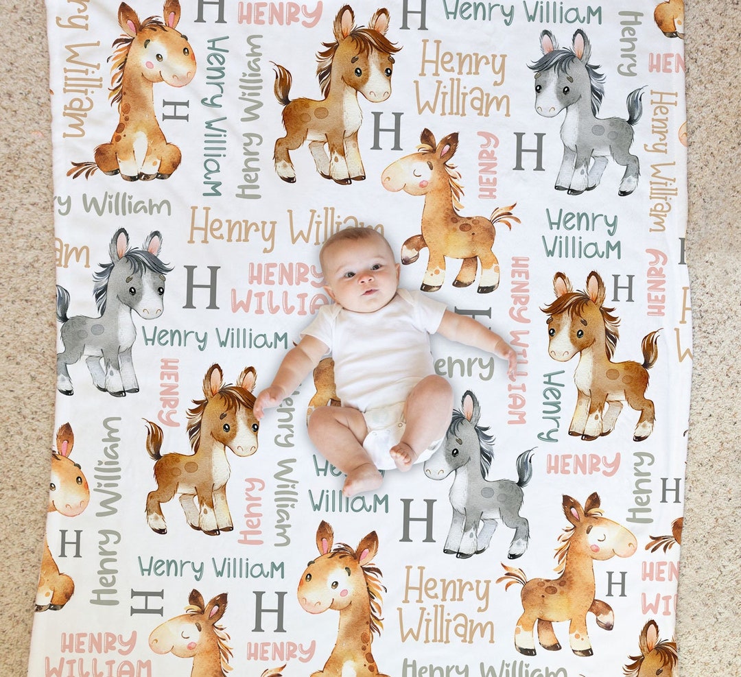 Winning Horse Baby Blanket main image 1