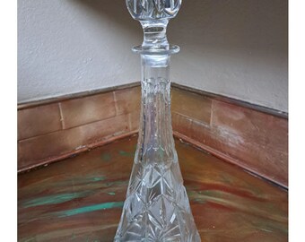 Beautiful Tall Decanter