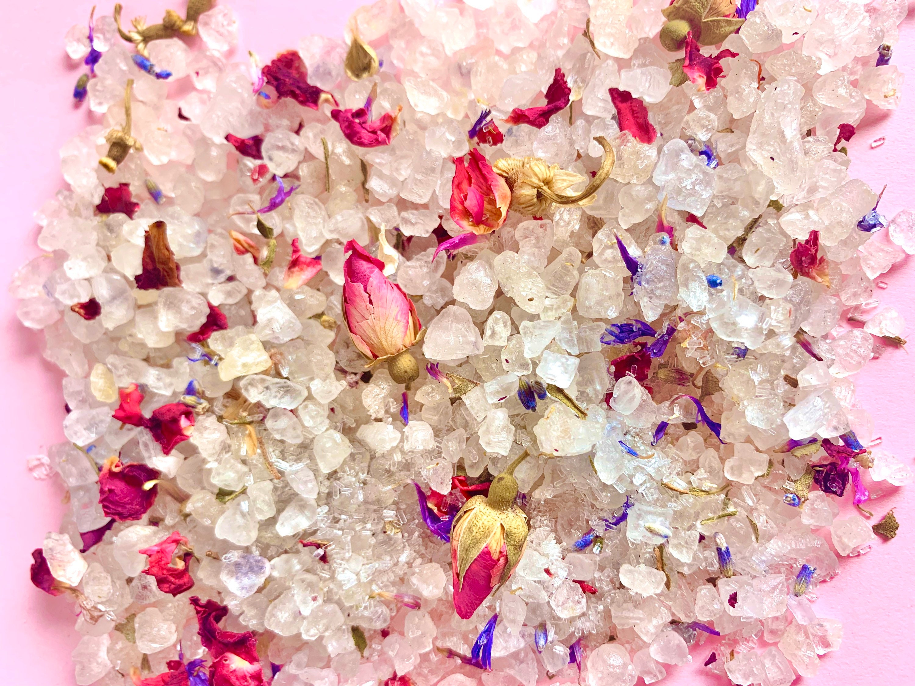Wildflower Botanical Salt Soak Wellness Salts Relaxation Etsy