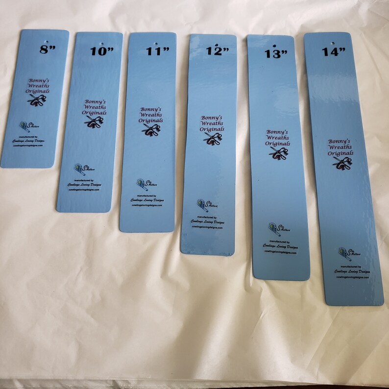 Personalized Ribbon Rulers, Size Matters, Set of 6 - Etsy