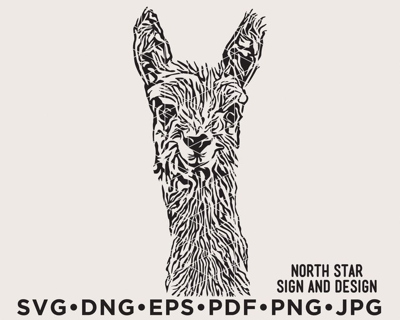 Download Alpaca svg alpaca clip art cut File Cricut cut file | Etsy