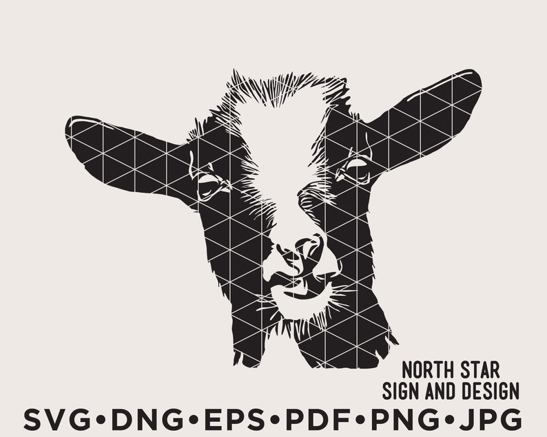 Download Nigerian Dwarf Goat svg Baby Goat svg Vector dxf clip art | Etsy
