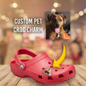 Custom Portrait Shoe Charms