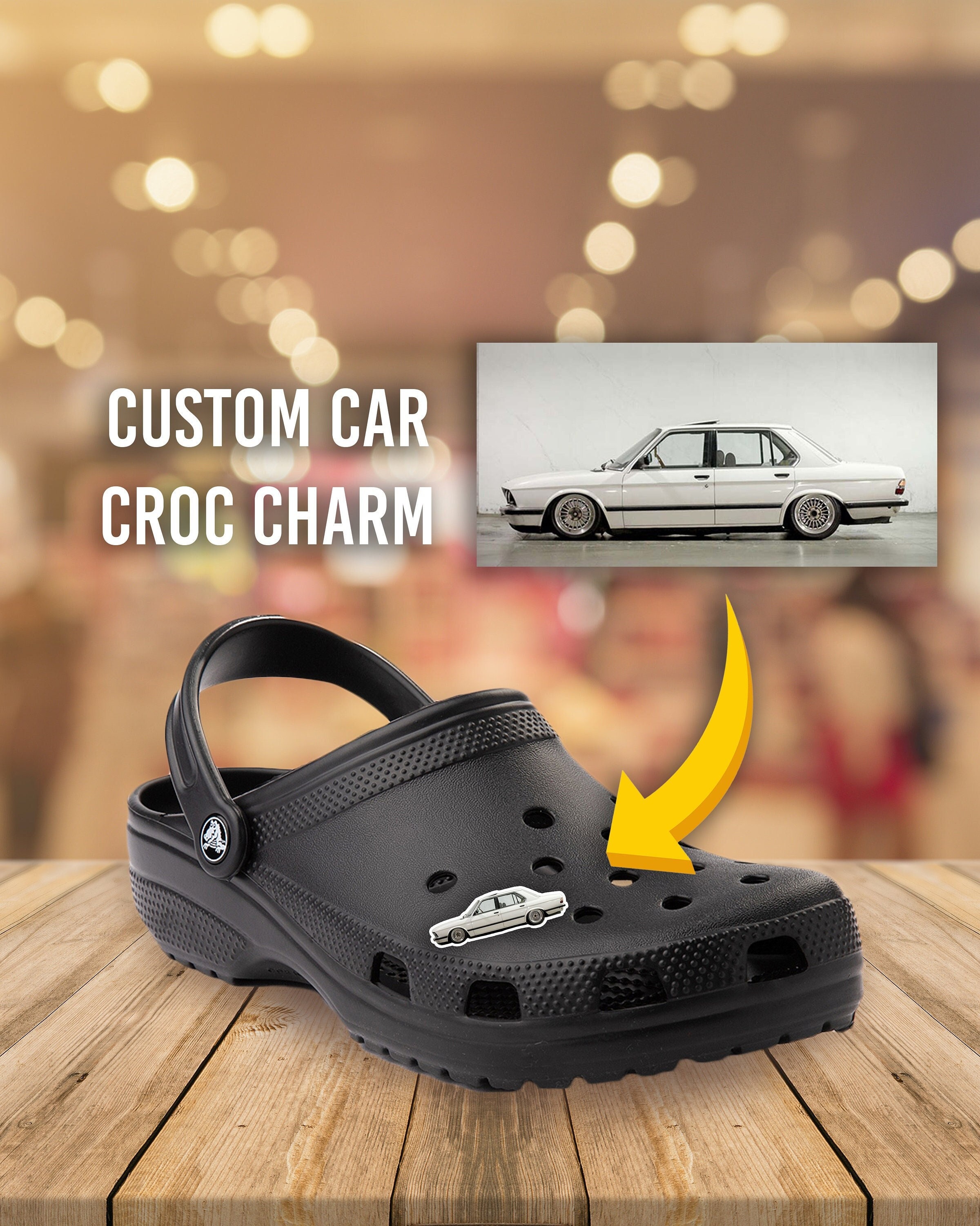 Custom Car Shoe Charms 