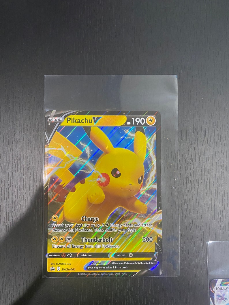 25 JUMBO Card Sleeves Pokemon Oversized NO CARDS Included - Etsy