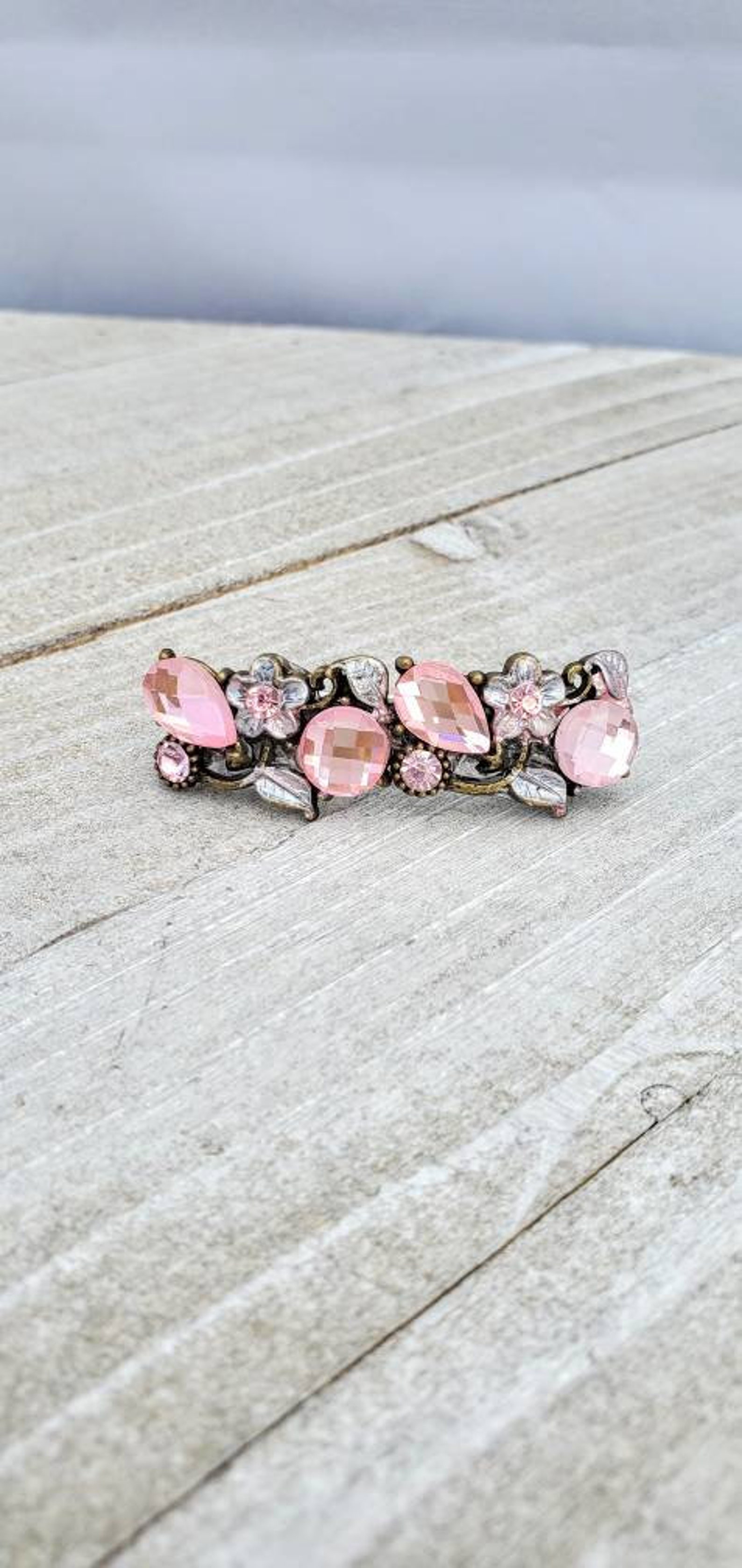 Pink Hair Accessory Pink Wedding Hair Accessory Bridal Etsy