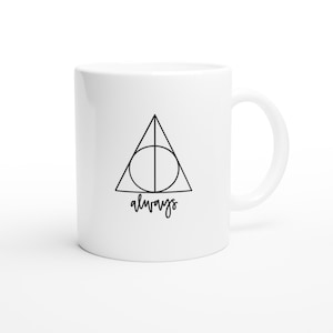 Immer Zauberhafte Welt Tasse | Zauberhafte Kaffeetasse | 325 ml Keramikbecher für Potter-Fans | Witchy Tasse Geschenk | Fantasie-Buch-Liebhaber-Becher