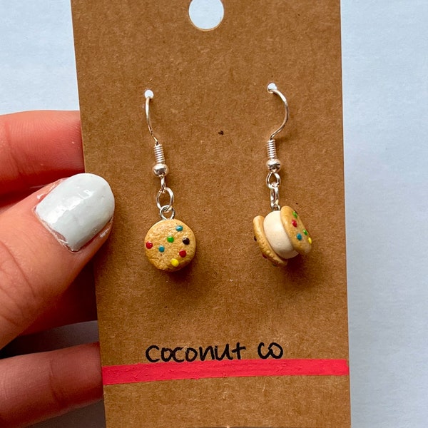 Clay Earrings Food Etsy