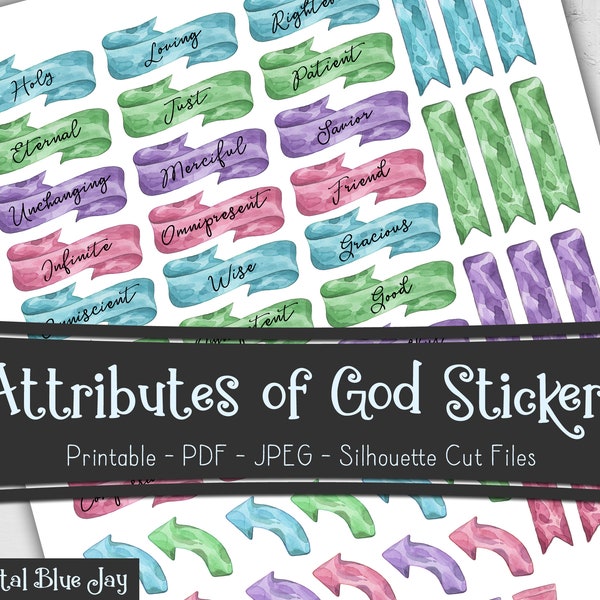 Attributes of God - Etsy