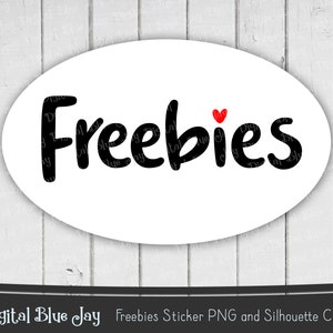 Freebies Sticker PNG, Printable Freebies Sticker, Small Business Stickers, Small Business PNG, Digital Download