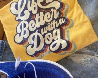 Retro Life is Better with a Dog