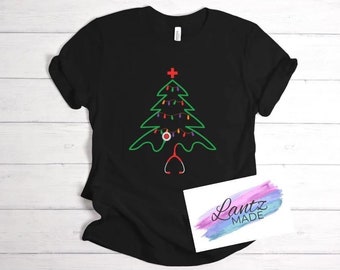 Stethoscope Christmas Tree
