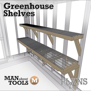 Greenhouse Shelves Plan