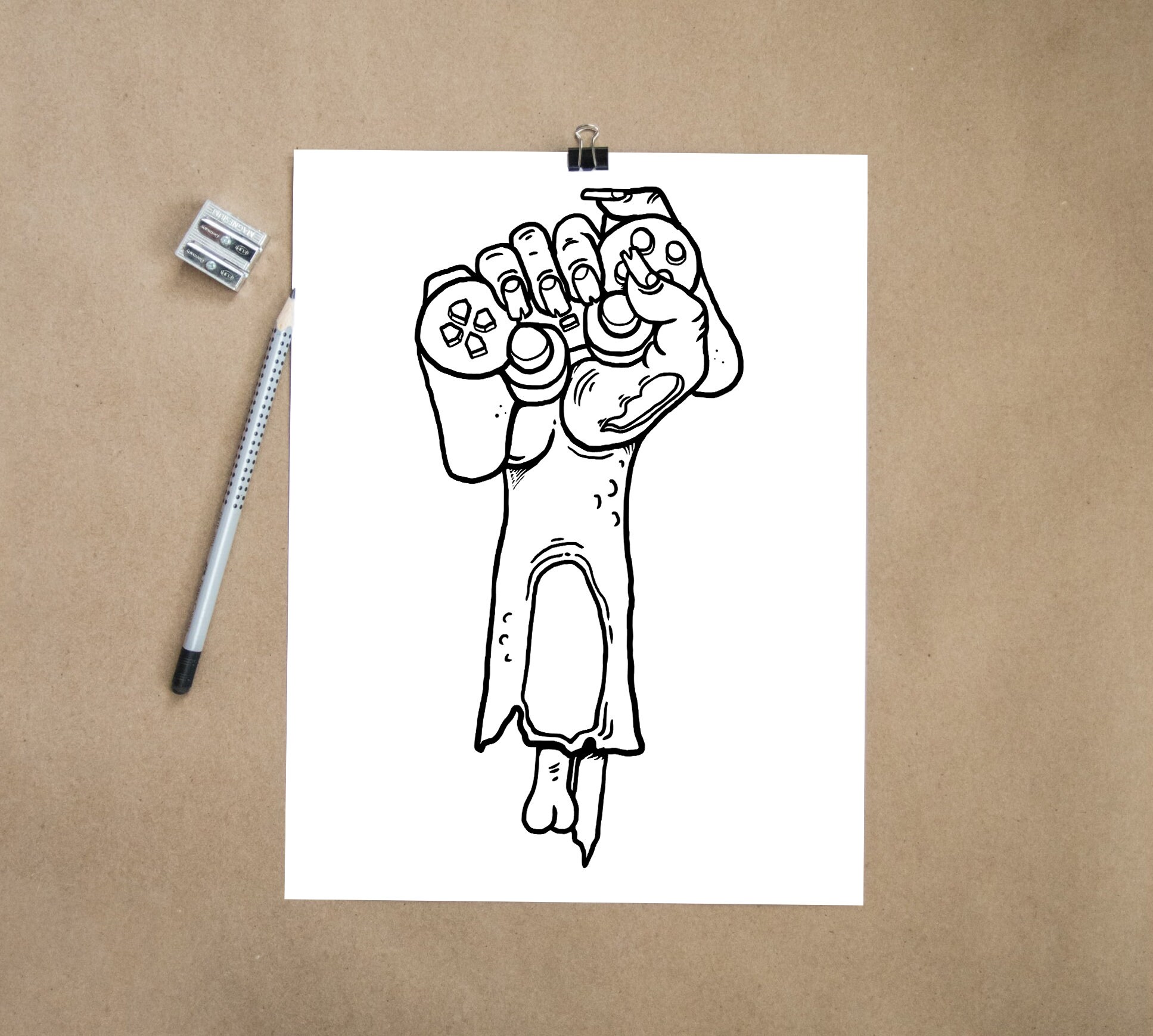 25 Assorted Zombie Themed Coloring Pages for Adults or Young - Etsy
