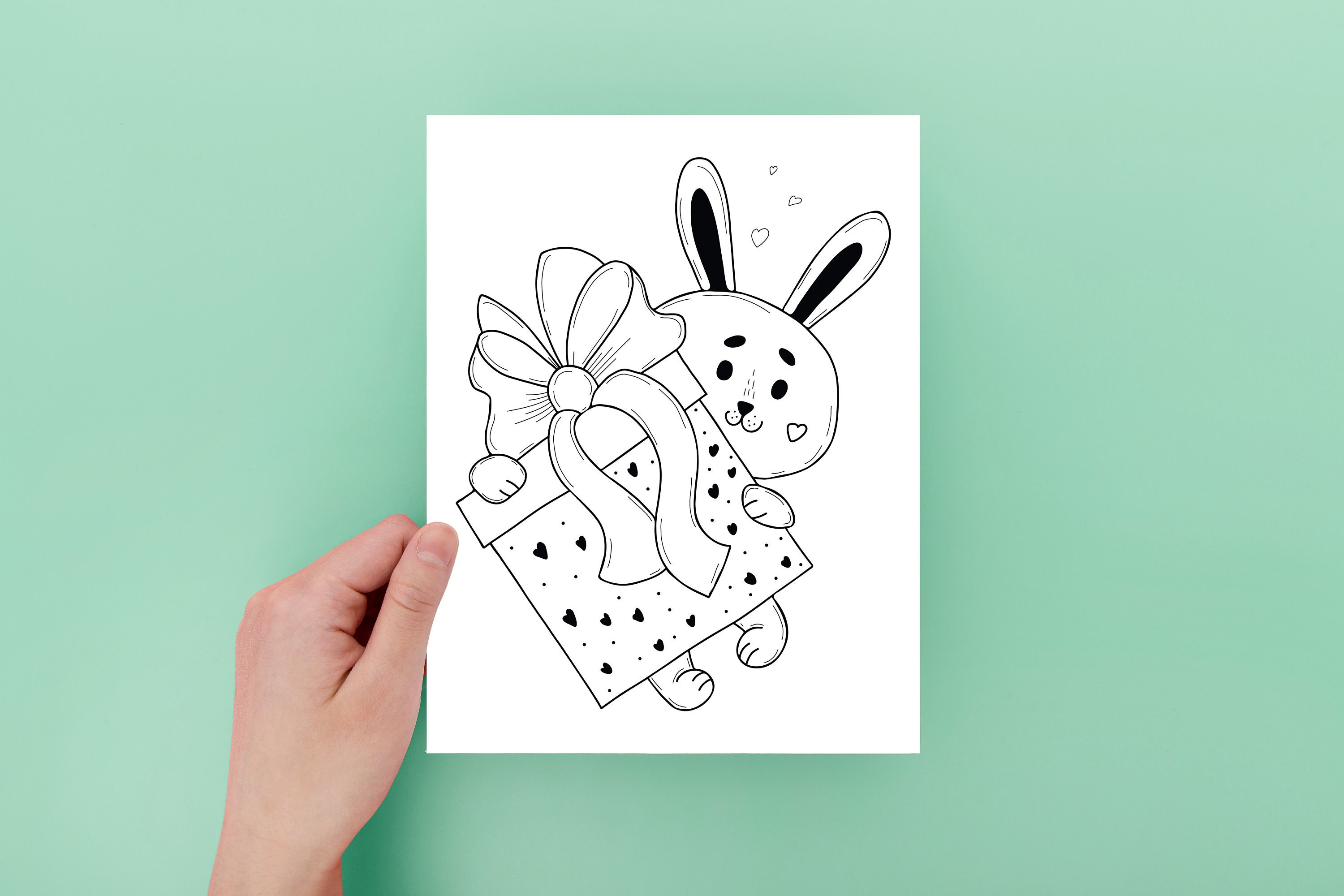 20 Easter Bunny Coloring Pages for Kids or Adults Alike! | Beautiful ...