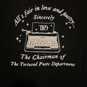 Tortured Poets Abteilungs Shirt