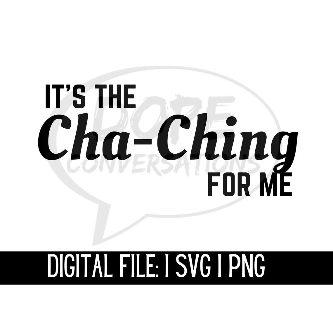 Cha Ching Svg Cha Ching Map Business Svg Goals Svg Money Etsy