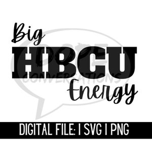 big hbcu energy svg, hbcu svg, education svg, college svg, historically black college svg