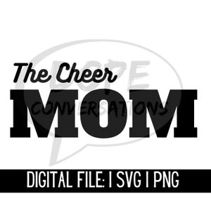 the cheer mom svg, cheer svg, cheerleader svg
