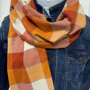 COTTON SCARF RUST