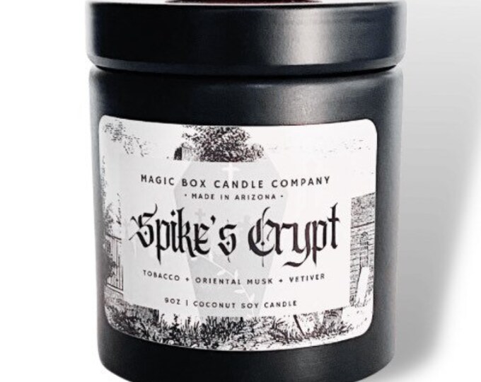 Featured listing image: Spike’s Crypt Scented Candle
