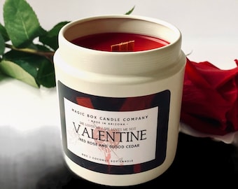 Vela perfumada de San Valentín