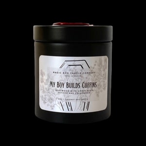 My Boy Builds Coffins Scented Candle - Florence and the Machine