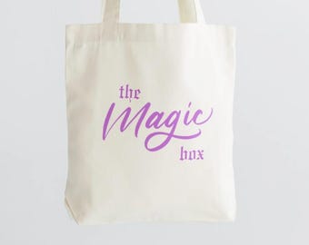 La Caja Mágica / Bolsos inspirados en Buffy / Bolso de lona / Fandom del terror