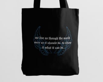 Bolsos inspirados en la serie Angel / Bolso de lona de Buffy la Cazavampiros / Fandom del terror