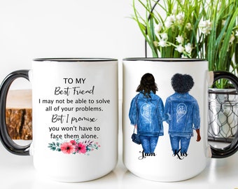 Best Friend Gifts Personalized, Soul Sister Mug, Friendship Gift For Women, Birthday Gift For Best Friend, Mothers Day Gift For Friend