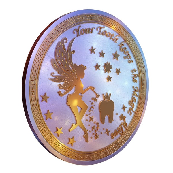 Fairy Tooth Coins, Collectible Coin, Tooth Fairy Gift, Novelty Token, Fairy Money