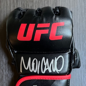 Renato &quot;Moicano&quot; Carneiro Signed Autographed UFC Glove | Verified by BLOCKS CoA | Lightweight MMA Fighter