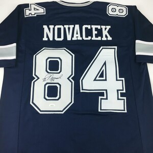 Michael Irvin Jersey Jay Novacek Dallas Cowboys Jersey - Navy Blue