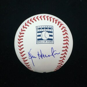 Ken Harrelson Signed Autographed Hall of Fame Baseball with JSA COA | Chicago Announcer