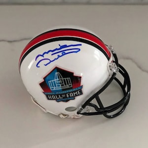 Mike Ditka Da Coach Signed Autographed Hall of Fame Mini Football Helmet with JSA COA | Chicago Legend
