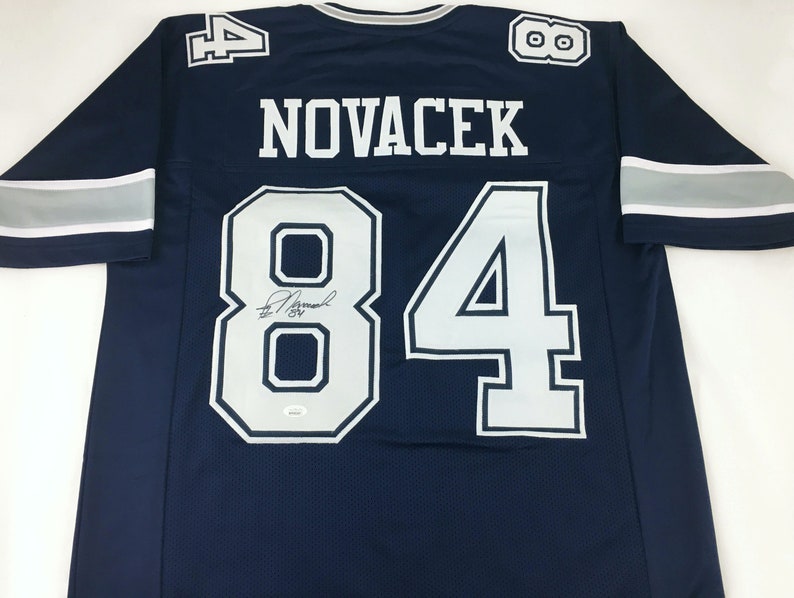 jay novacek signed jersey